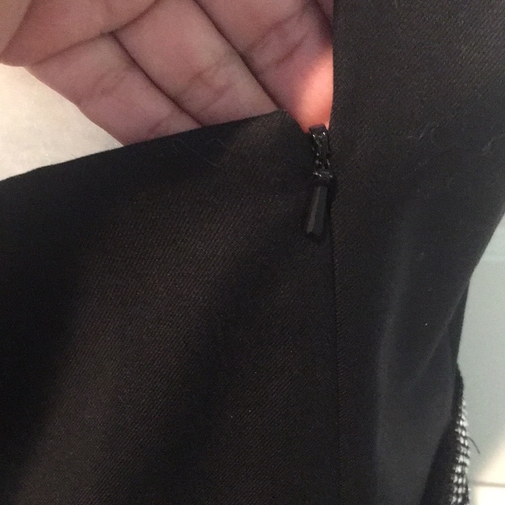 Tory Burch Black Midi Dress with Embellished Waist - Picture 6 of 16